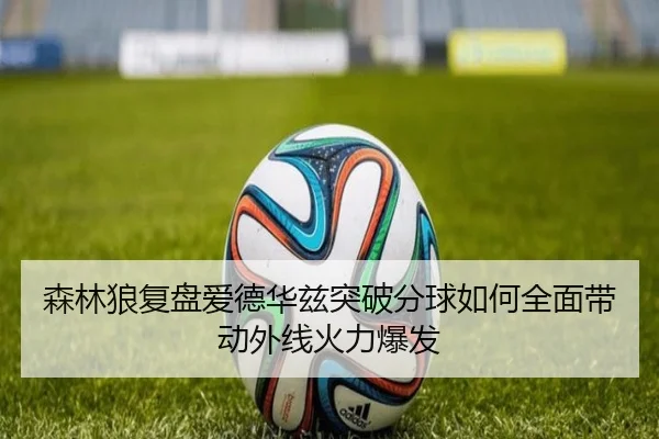 森林狼复盘爱德华兹突破分球如何全面带动外线火力爆发